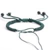 Pulsera de cuerda con nudo de diamante tejida finamente, nueva y creativa, moda nacional para hombres y mujeres, cuerda para la mano de pareja, se puede combinar libremente con accesorios