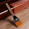 Cepillo para té, Pincel para tetera que no suelta pelo, Cepillo de madera maciza de ébano, Cepillo limpiador de bandeja de té, Juego de té, Accesorios para ceremonia del té al por mayor