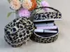 Nuevo Neceser de Mujer con Estampado de Leopardo, Bolsa de Viaje de Aspecto Elegante, Tridimensional con Asa, Conveniente Neceser de Gran Capacidad