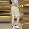 2026 Nuevos Shorts de Playa de Secado Rápido para Hombre, Shorts Deportivos para Exteriores de Verano, Delgados, de Seda de Hielo, Casuales para Hombre