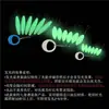 Sanxin Siete Estrellas Flotador Luminoso Fluorescente Grande Aerodinámico Oliva Cilíndrico Flotador Flotador Flotador Espuma Flotador de Peces Aparejos de Pesca