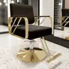 Cadeira de barbeiro salão de cabeleireiro banqueta para corte de cabelo salão de beleza área de permanente e coloração assento elevatório cadeira de salão de beleza