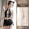 Amor Uniforme Espalda Descubierta Encaje Tentación Ropa Interior Vientre Cuello Cheongsam Sexy Dibujos Animados Gratis Vestido de Chica Gato