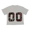 Verano 2025 Nuevo Estilo Y2K Americano Estampado de Personaje Digital Malla Transparente Holgado Superior Camiseta para Hombre y Mujer