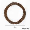 Decorações de Natal galhos secos guirlanda de rattan pingente de decoração de Natal DIY anel de rattan anel de rattan artesanato em madeira