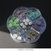 Internet Celebridade Ins Estilo Camélia Gelo Luminoso DIY Nail Art Joias Aurora Flat Diamond Bow Nail Jewelry