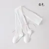 Medias de Verano para Niñas Estilo Nuevo Lazo Elegante Versión Coreana Leggings Bebé Grande Ropa Exterior de PP Calcetines de una Pieza