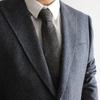 Direto da fábrica atacado cavalheiro Yupi lã misturada roupa formal negócio 8CM gravata profissional manta dos homens cor sólida
