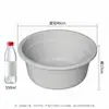 Lavatório Jeko, adequado para dormitórios estudantis, bacia de lavagem antibacteriana, extra grande e espessa, para banho de bebê, bacia de plástico, tamanho grande