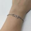 Europa e Estados Unidos simples 8 caracteres pulseira personalidade digital Coringa pulseira comércio exterior hot jóias fornecimento fabricantes fornecimento direto