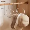 Estante de Almacenamiento para Sombreros para Uso Doméstico, Soporte de Exhibición de Sombreros Ahorrador de Espacio, Perchero Multifuncional con Ganchos, Adecuado para Uso en Dormitorios