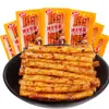 Dr. Tiras picantes de tendón de res Jin Feng caja completa 50 paquetes de rodajas picantes nostálgicas de la infancia palo gluten doble picante snacks de Henan