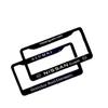 Venta Caliente Comercio Exterior Marco de Placa Estadounidense Marco de Placa Europea Acero Inoxidable Aleación de Aluminio Explosiones Estilo Americano