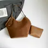 Bolsa Tote Coreana de Gran Capacidad para Mujer 2025 Otoño Nuevo Estilo Retro Moda Bolso de Hombro Nicho Bolsa Grande para Mujer