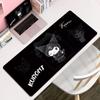 Alfombrilla de Ratón de Dibujos Animados Kurome Grande Almohadilla para Escritorio de Computadora Almohadilla para Juegos Borde Antideslizante Engrosada Café Internet E-Sports Almohadilla para Escritorio