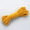 Elástico Colorido Redondo de 3mm Alta Elasticidade Uso a Longo Prazo Elástico Fino Tendão de Boi Roupa Íntima Elástico para Cintura de Calça Corda Elástica