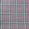 Tela de cuadros teñida en hilo lista para stock para primavera y verano con textura de burbujas, tacto de textil para el hogar, ropa para hombres y mujeres, camisas y sombreros