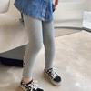 [Terciopelo de doble cara] ropa para niños pantalones estilo occidental leggings ajustados para niñas pantalones coreanos para niños pantalones de bebé moda
