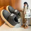 Botas de Nieve para Niños 2025 Nuevas Zapatos de Invierno para Niños Forrados de Felpa Zapatos para Bebé Niña Zapatos para Niño Pequeño Zapatos Cálidos de Algodón Botines