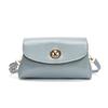 Bolsa Pequena Quadrada Retrô de Couro Encerado a Óleo 2025 Nova Bolsa Feminina Tendência Bolsa de Ombro Fashion Estilo Ocidental Transversal para Mulheres