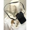 2026 Nueva Moda Bolso para Teléfono Móvil para Mujer, Bolso Mini Cruzado, Estilo Vertical de Verano, Bolso Cuadrado Pequeño con Cadena Versátil