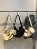 Bolso Cruzado Casual Simple para Estudiantes Universitarias, Bolso Cruzado de Gran Capacidad para Clases, Viajes Diarios, Bolso Plegado Casual Tipo Bollo