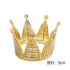 Decoração de Bolo Coroa de Princesa Renda Rainha Liga de Plástico Pérola Coroa Enfeites de Bolo Decoração de Bolo de Casamento