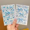 Novo Presente para Crianças: Adesivos de Diamante Borboleta para Decoração de Maquiagem Facial, Autoadesivos, Não Tóxicos, para Meninas e Princesas