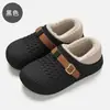 Bolsa impermeável e pantufas de algodão para mulheres, outono e inverno, uso interno em casa, podem ser usadas ao ar livre, Birkenstock, em estoque, atacado, pantufas de algodão para homens, inverno