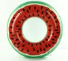 Anillo de natación creativo de dona anillo de natación de sandía para niños dibujos animados inflable para salpicar agua boya salvavidas rojo de moda con natación linda