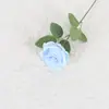 Rosas de Terciopelo Simuladas, Flores Artificiales, Flores para Decoración de Bodas del Día de San Valentín, Cascada de Pared de Rosas al por Mayor