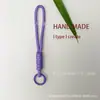 Nuevo Estilo Pulsera Trenzada Anudada para Teléfono Llavero Corto Anti-Pérdida Correa de Muñeca para Taza de Agua Accesorios Versátiles de Dopamina Venta al por Mayor