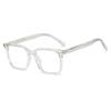 Armação de Óculos Lisa Ultra Leve Xiaohongshu Anti Luz Azul para Mulheres, Estilo Ins, Pode Ser Equipada com Lentes de Grau, Armação de Óculos Flat Tendência