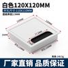 Caja Roscada de Aleación de Aluminio con Cepillo, Cubierta de Agujero Roscado para Mueble de TV, Cubierta Decorativa para Escritorio de Escritorio, Cubierta Cuadrada