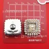 Corazón Geométrico Estilo Chanel Corona de Números Pedrería Perla Plástico Accesorios DIY Pasador Funda de Teléfono Hebilla de Zapato Materiales