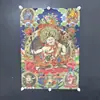 Suministro del Fabricante Tela de Seda Nepalesa de Tíbet Pintura sobre Lienzo Thangka de Tara Verde Pintura del Buda de la Medicina Núcleo de Bodhisattva Ksitigarbha Pintura Colgante