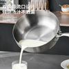 Olla Yukihira de Titanio Alemán para Uso Doméstico, Olla Antiadherente sin Recubrimiento, Olla para Comida Complementaria de Bebé, Olla Especial para Sopa para Cocina de Inducción, Lechetera Pequeña