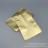 Bolsa de mascarilla transparente esmerilada gruesa de 10*15 mate/mate bolsa al vacío 30g bolsa de mascarilla untada con jalea