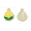 Productos Agrícolas como Caquis, Cacahuates, Verduras y Frutas; Accesorios para Joyería DIY; Colgantes para Llavero Estilo Granja; Hecho a mano