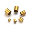 Aretes de Acero Inoxidable Collar Sombrero Accesorios para la Cabeza Cubo Colgante Hebilla Perforada Joyería de Acero de Titanio Joyería DIY Suministros para Manualidades