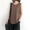 Camisola de Botones Moderna y Única para Mujer, Top Corto Ajustado Primavera/Verano 2026