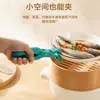 Novo Extrator de Prato com Clipe Anti-queimadura Silicone Antiderrapante Clipe Multifuncional Clipe Mandíbula Anti-queimadura Clipe de Tigela Clipe de Comida Ferramentas de Cozinha