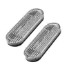 Adequado para Peças Refletivas Prata-Amarelas Dianteiras da Patinete Xiaomi, Não. 9 Cobertura Frontal Decorativa para Patinete Folha Refletiva