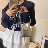 Bolso Cubo Estilo Occidental Sencillo Hebilla de Perla Correa Única Hombro Cruzado Bolsillo para Teléfono para Mujer Primavera Verano 2026 Nuevo