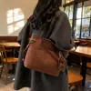 Bolso de Hombro Estilo Dibujo Animado Occidental en Relieve Gran Capacidad Bolso de Axila para Mujer 2025 Nuevo Bolso de Mensajero Satchel Tote para el Trabajo