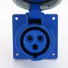 Conector Enchufe y Toma de Corriente Industrial Impermeable Toma Oculta 16A-32A (Ip67) Material de nailon