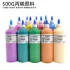 Botella grande de 500 ml de pintura acrílica para grafitis infantiles y pintura de muñecas de yeso