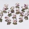 Dongzhou recubierto Rosa cerezo nuevo Serie Flor de luna Flor de ciruelo Fondo puntiagudo Diamante Flor pequeña tridimensional Broca para uñas Vidrio K9 Diamante