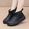 Zapatos de Invierno para Mujer Nuevos Dropshipping Transfronterizo, Botas de Nieve Cálidas de Felpa con Suela Gruesa, Resistentes al Desgaste, Cómodas, Zapatos de Algodón Versátiles