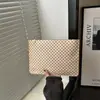 Sobre de axila para ir al trabajo Presbicia Moda Simple Otoño/Invierno 2025 Estilo Occidental Casual Color Sólido Bolso de Mano de Moda